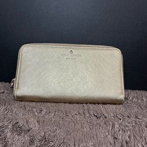 Kate Spade Gold Wallet